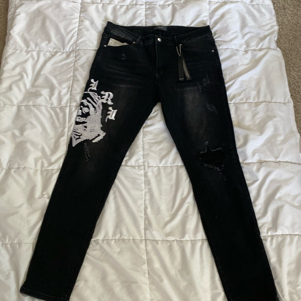 Amiri jeans, Black Slim fit Jeans